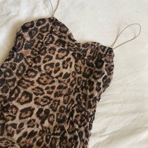 Superdown cheetah dress